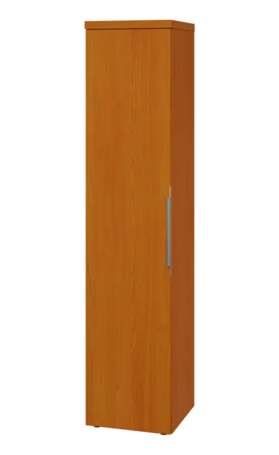 SIN 5 - 4D kancelářská skříň, 1-dveřová, levá, 1820x400x400, třešeň šumavská